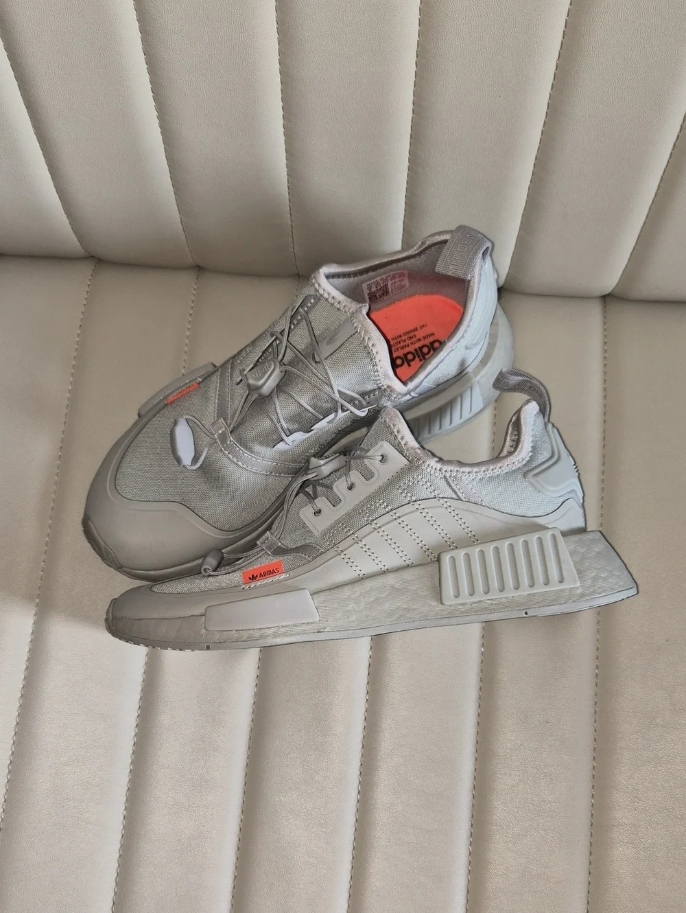 adidas NMD_R1 Sneakers Metal Grey Men’s Size 5 (Women’s 6)